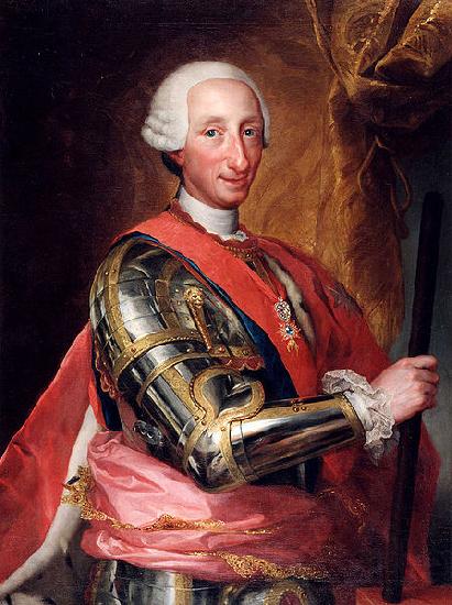 Anton Raphael Mengs Charles III of Spain Germany oil painting art